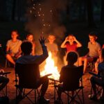 summer campfire games