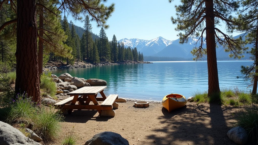 summer campgrounds at tahoe