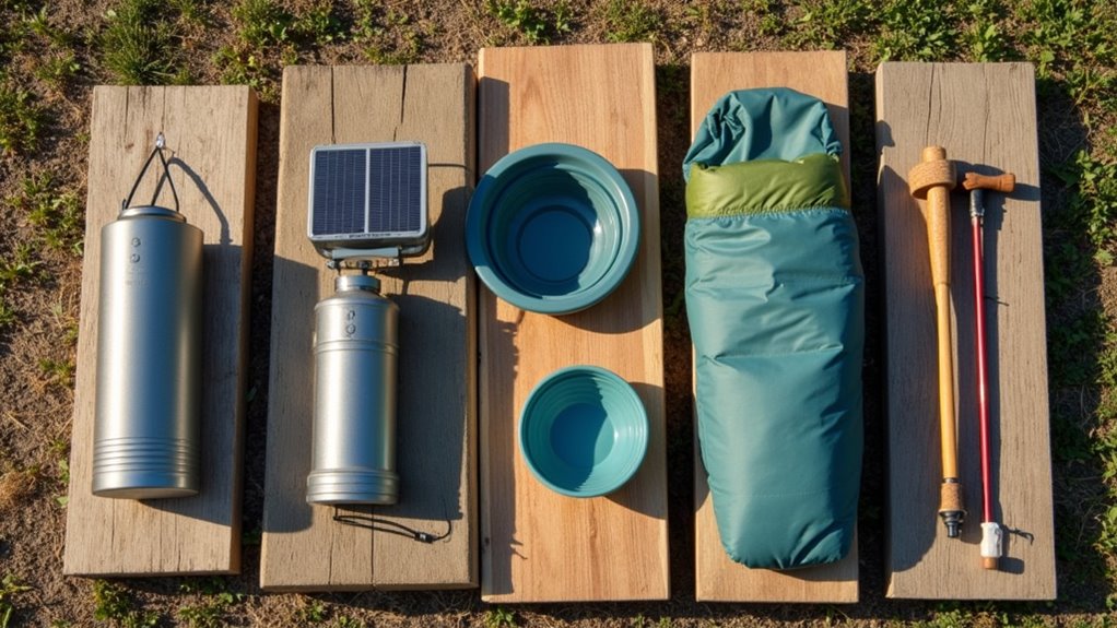 sustainable camping gear essentials