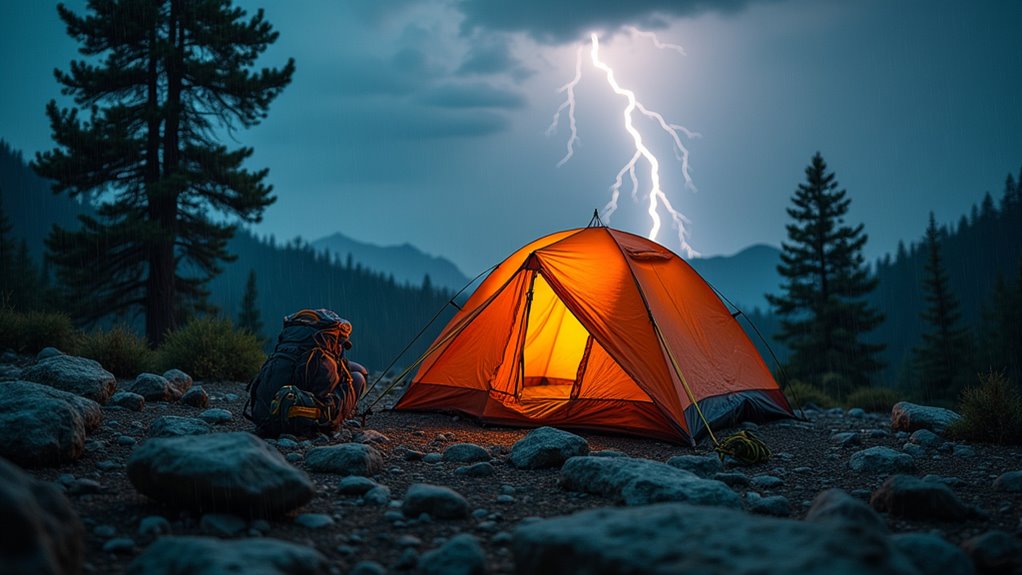 thunderstorm camping safety tips