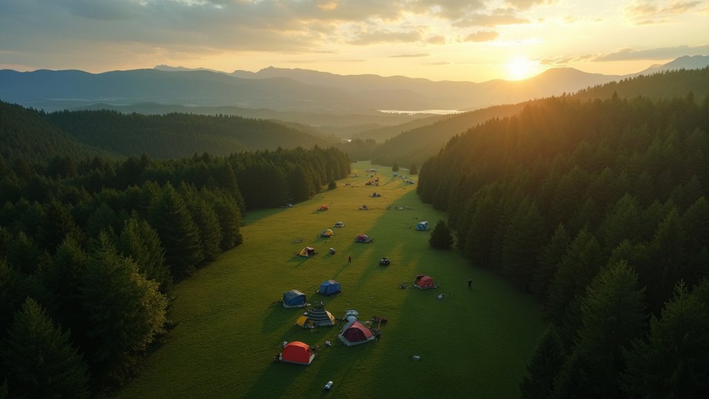 top camping locations poland