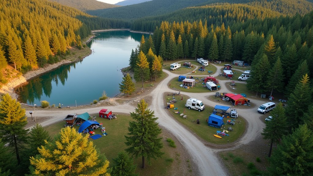 top camping sites offering activities