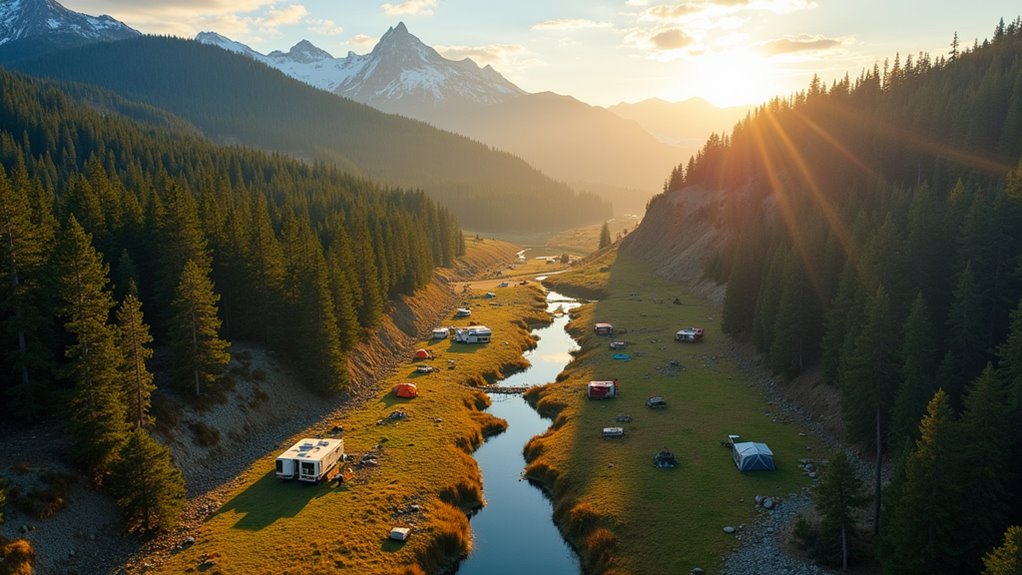 top us camping spots