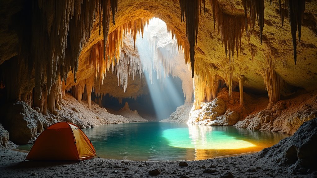 top us caves for camping