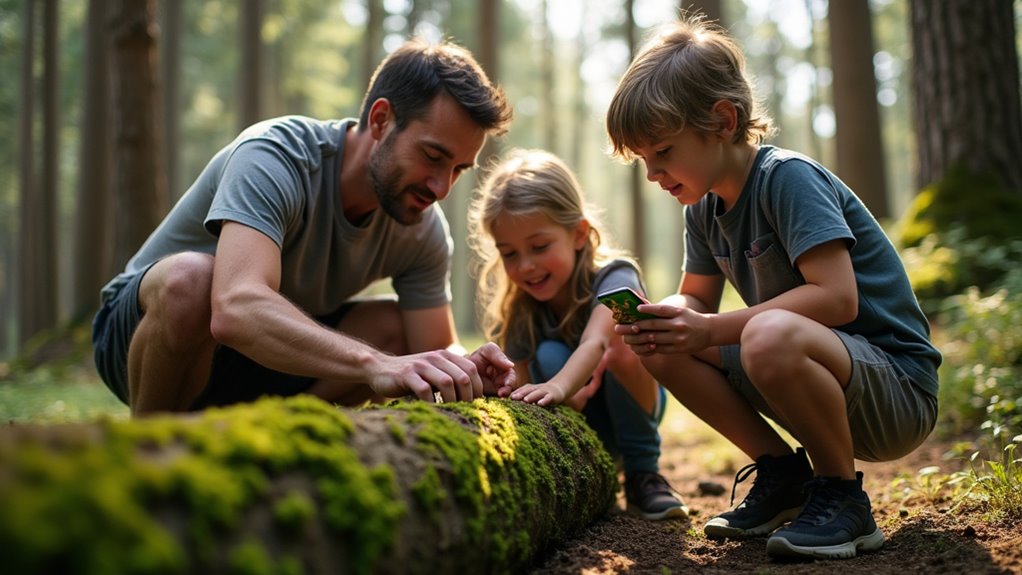 treasure hunting strengthens family bonds