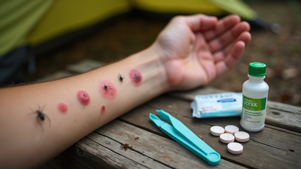 treat bites manage symptoms
