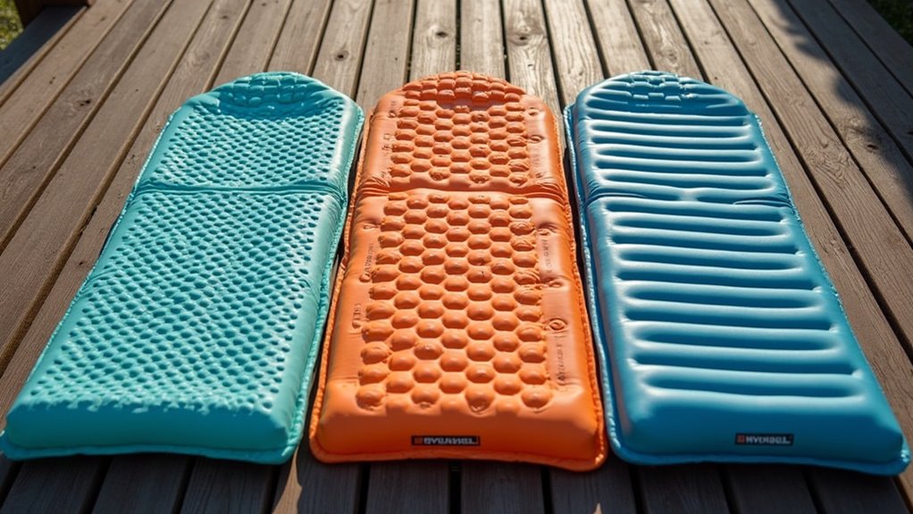types of sleeping pads