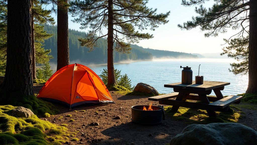 upper peninsula camping tips