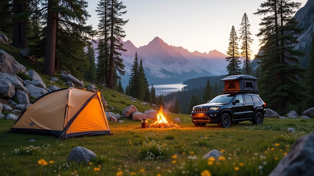 various camping stress relief techniques