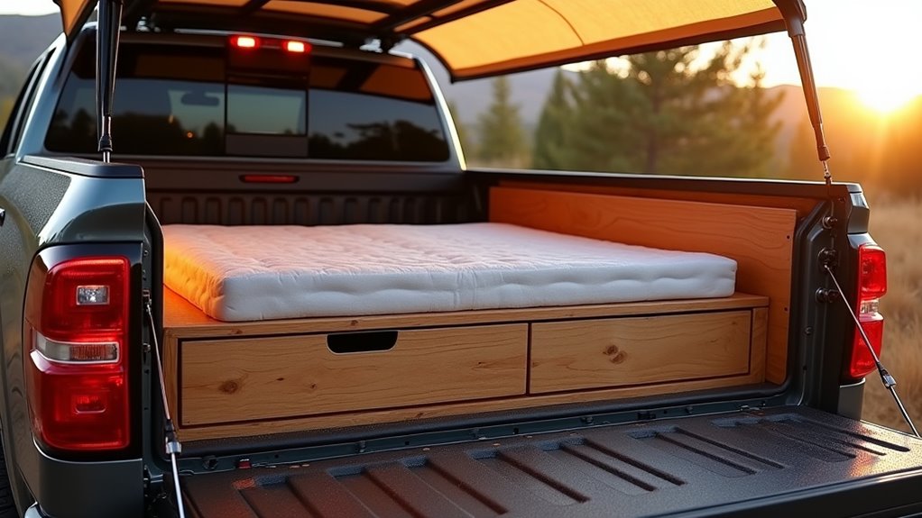 versatile camping truck bed
