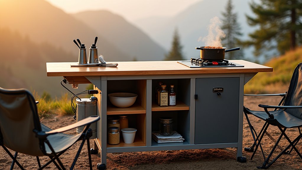 versatile durable camp kitchen