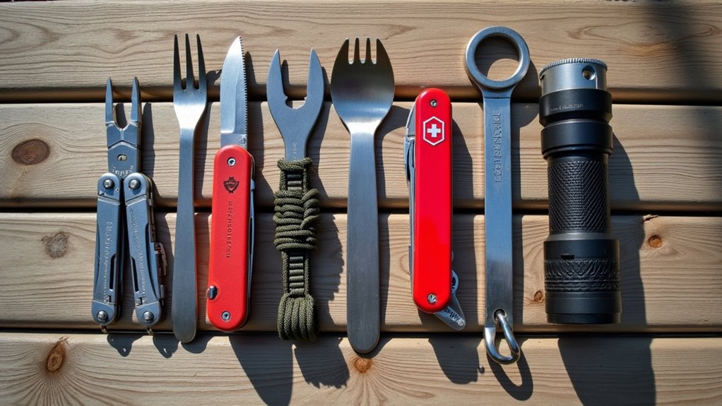 versatile lightweight camping tools