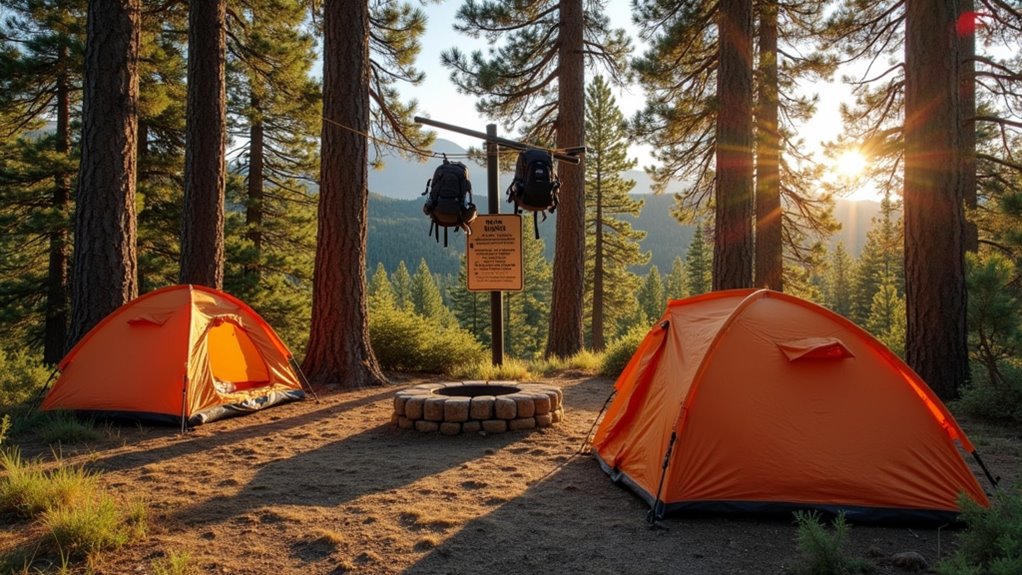 wildlife safety camping tips