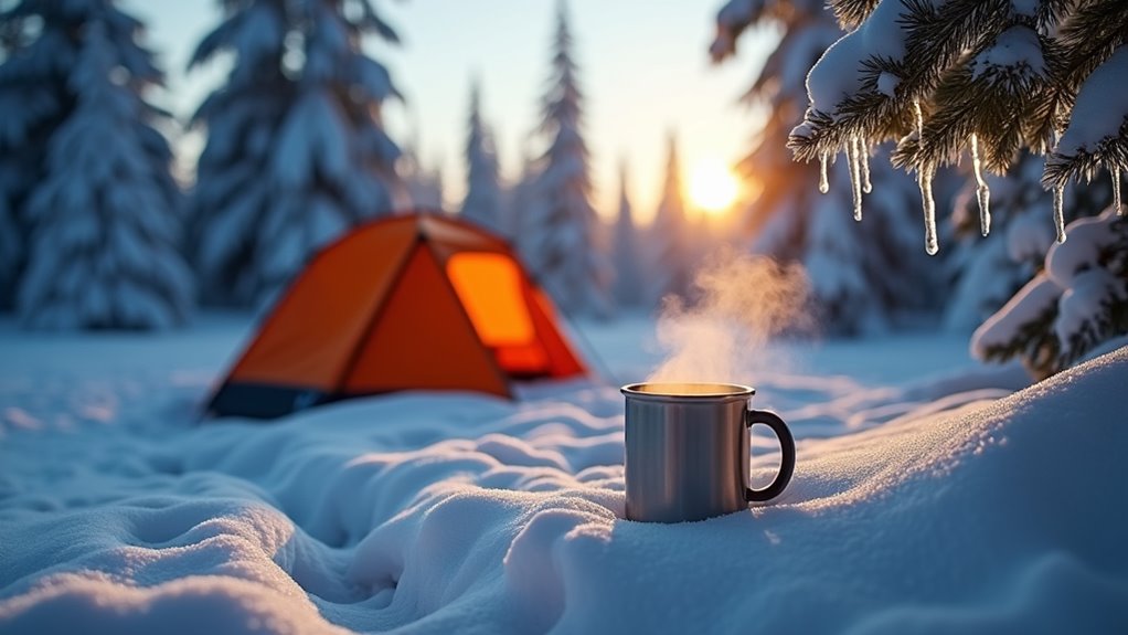 winter camping benefits