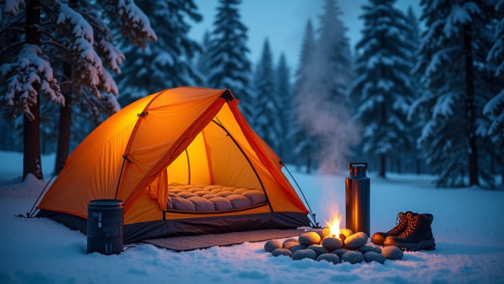 winter camping comfort tips