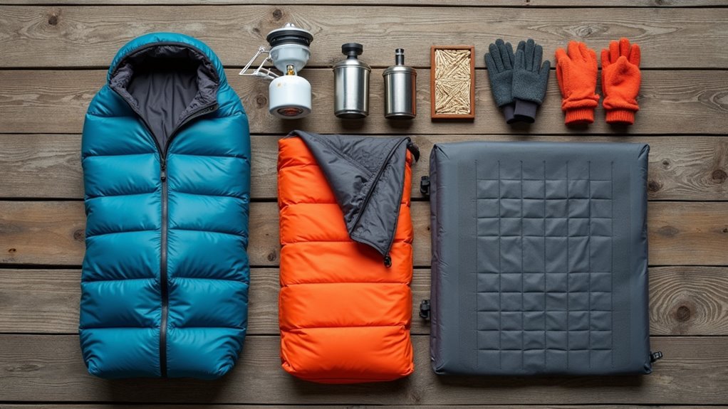 winter camping gear preparation