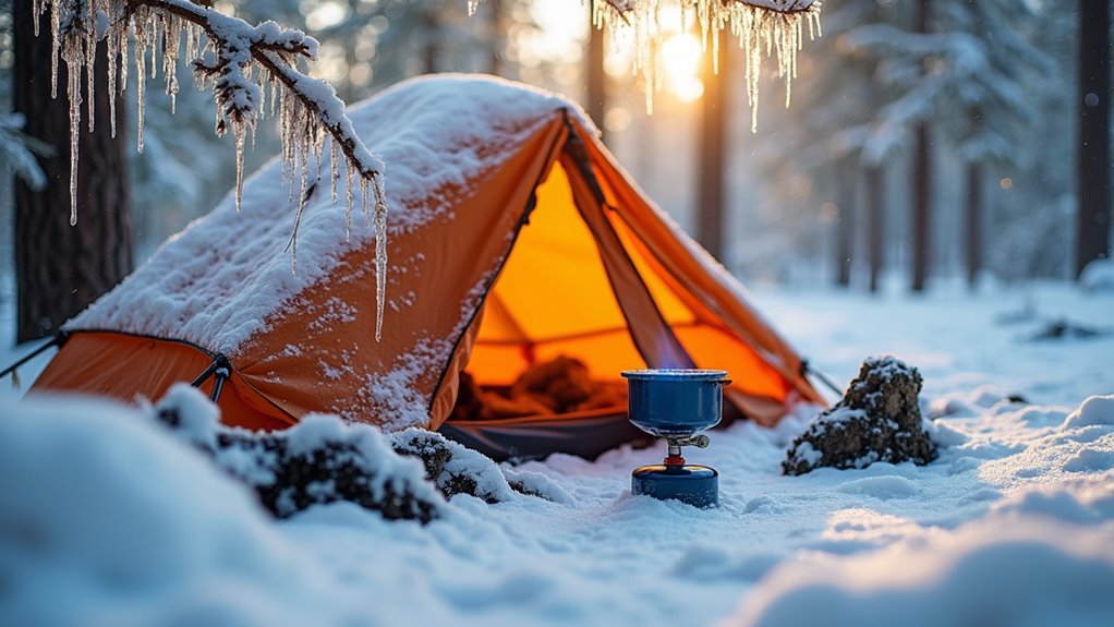 winter camping safety hazards
