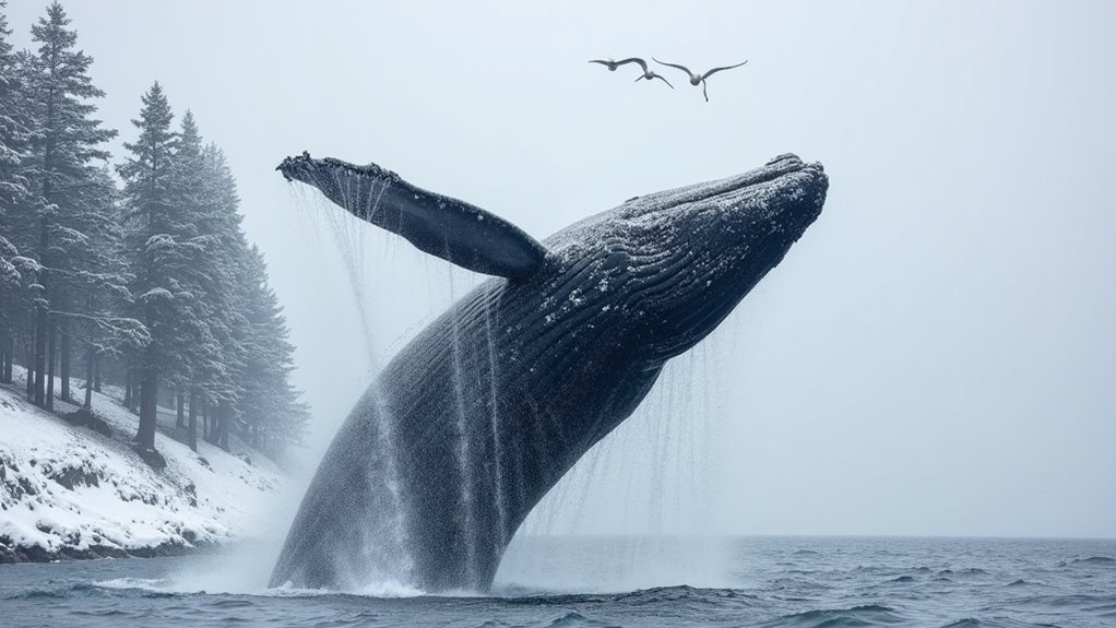 winter whale watching spots
