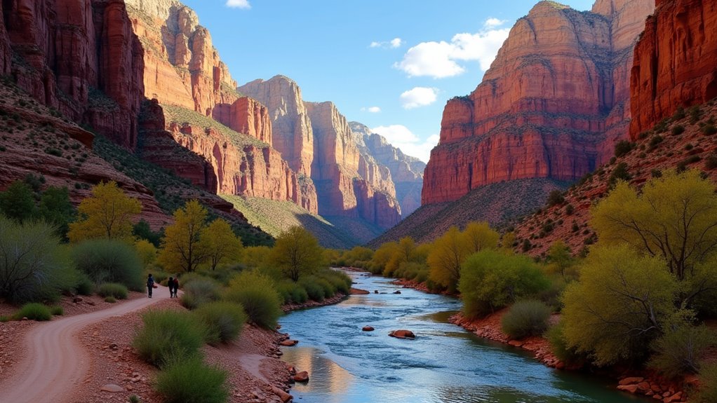 zion national park hiking