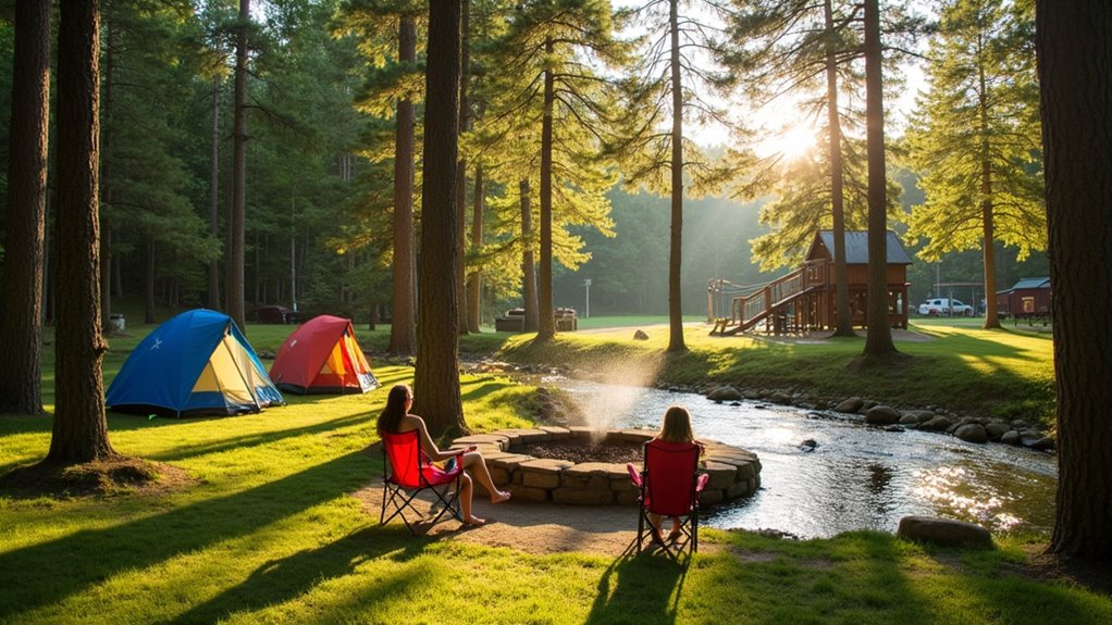 all inclusive family camping experience