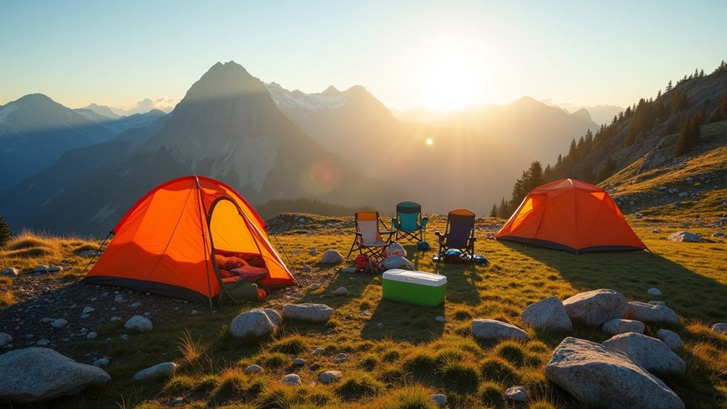 assess camping needs and frequency