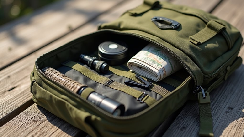 camping essentials organized easily