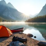 canoe camping scenic adventure