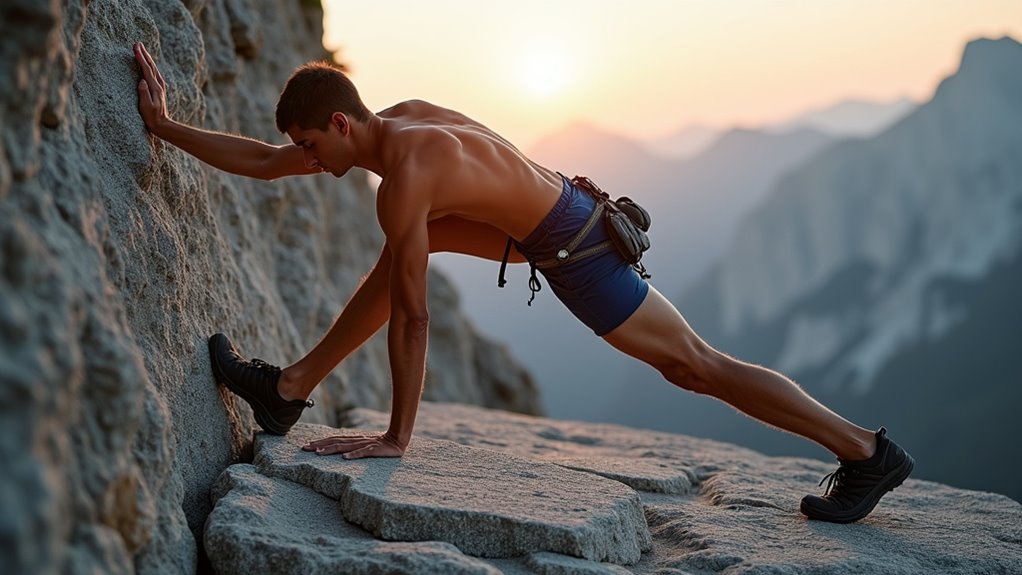core stability enhances climbing performance