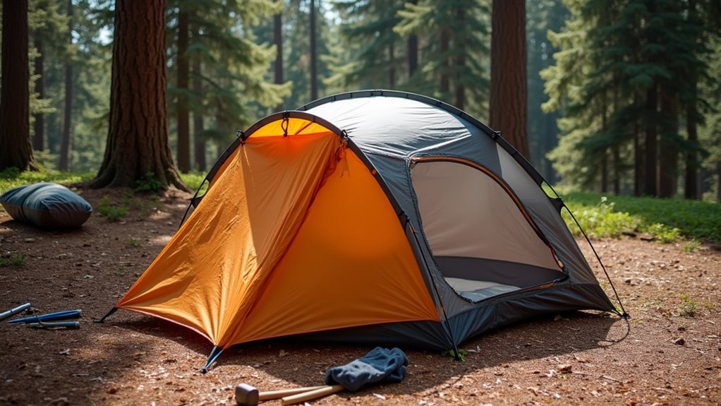diy camping tent construction