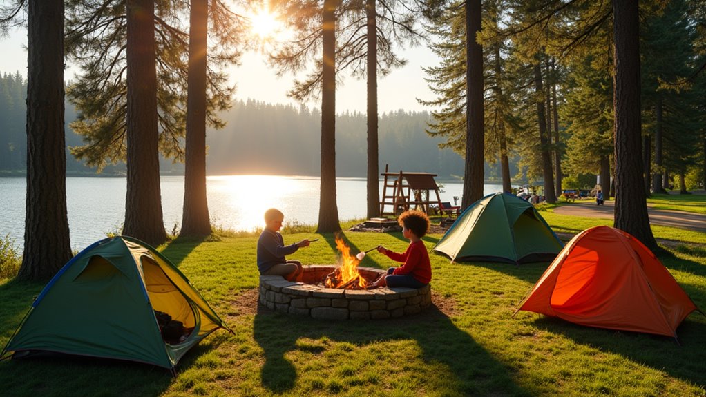 family camping resort paradise