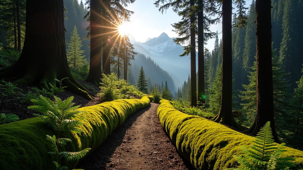 hiking adventure in nature