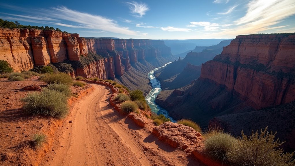 hiking grand canyon trails