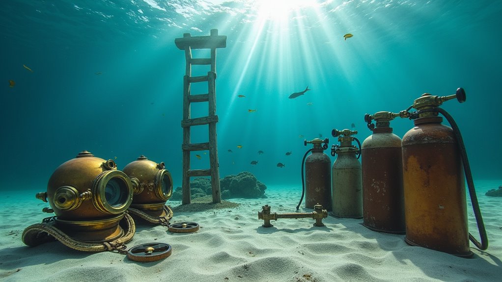 history of scuba diving