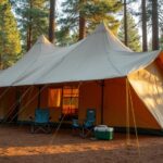 large family camping tents