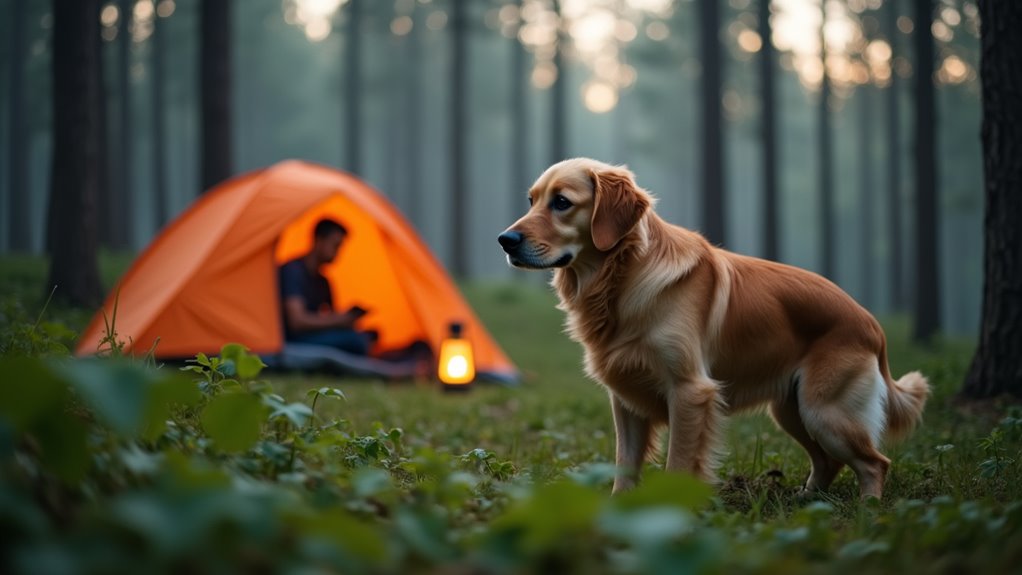 pets enhance camping experience