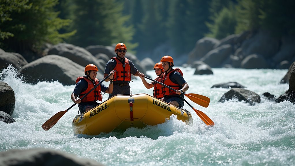 select reputable safe rafting companies