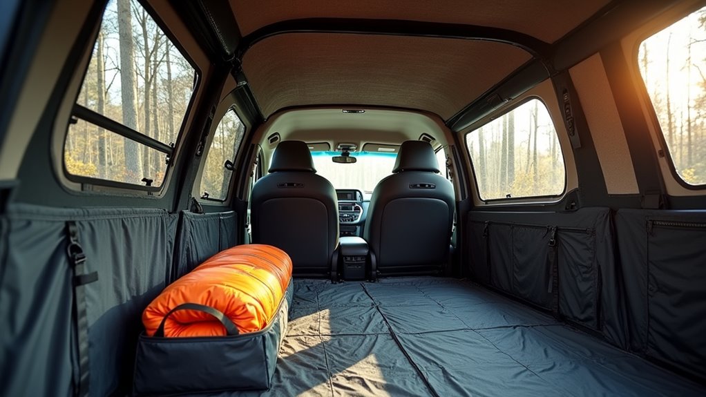 smart suv tent organization