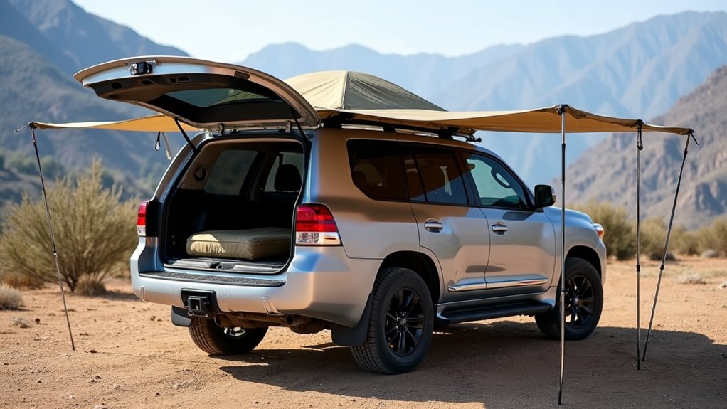 suv tent features checklist
