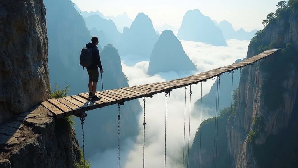 terrifying global hiking trails