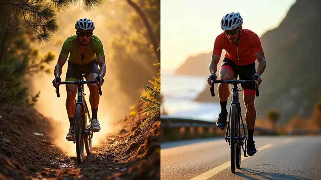 trail thrills versus pavement speed