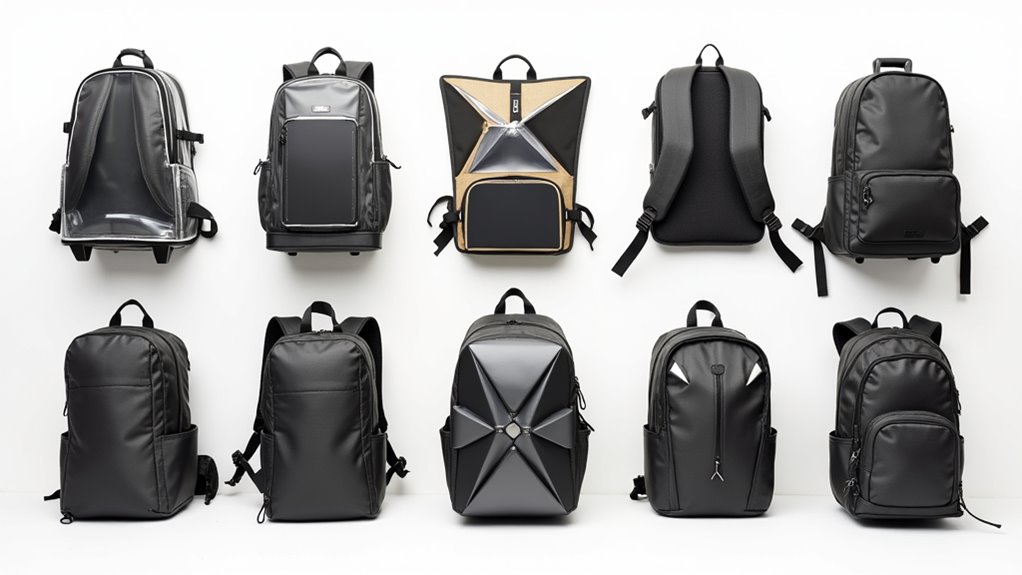 unique travel backpacks selection