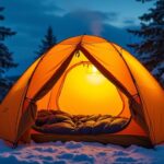 warm camping tent tips