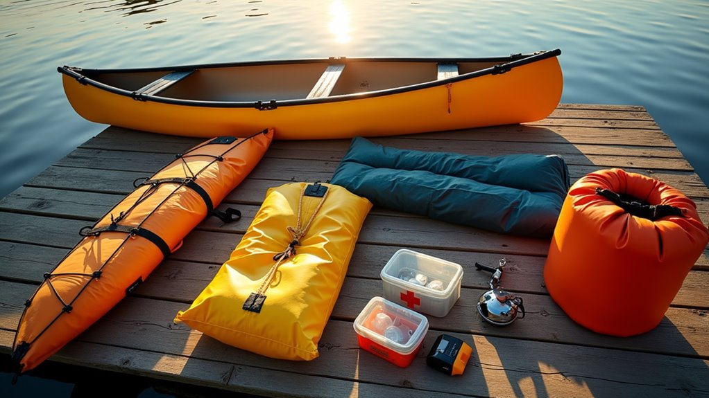 waterproof gear for canoe trips