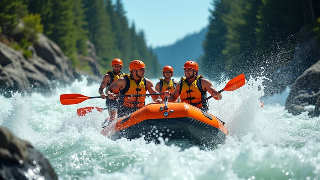 white water rafting adventure